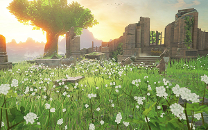 zdjęcie krajobrazu z gry